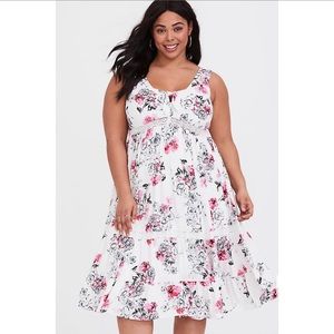Torrid Flora Midi Dress